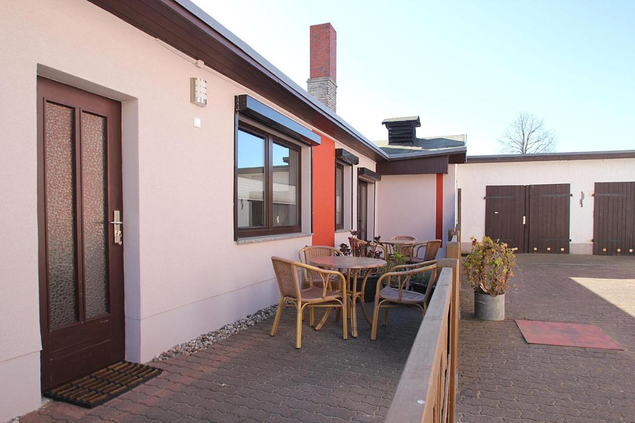 F-1016 Haus Maigloeckchen Doppelzimmer 03 Terrasse, Fruehstueck Gohren Bagian luar foto
